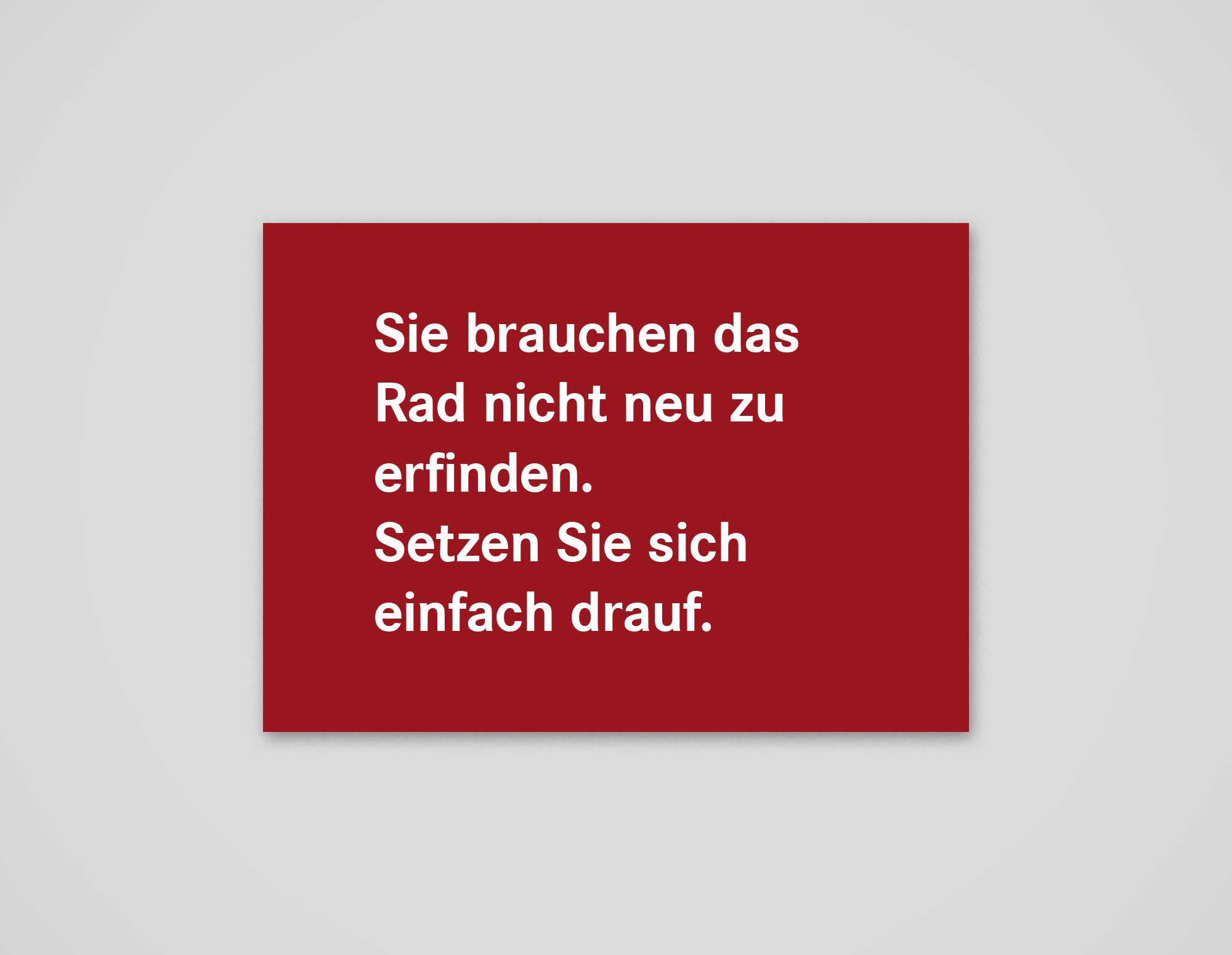 Postkarte Mobilitätstage Reutlingen